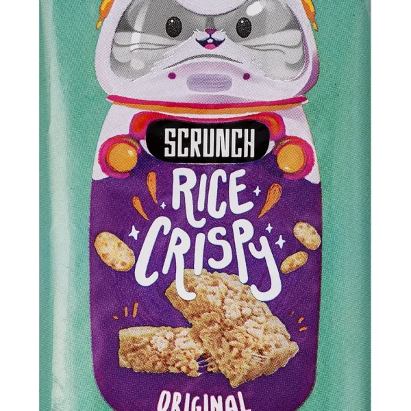 Scrunch Rice Crispy Original Bar - artificial colors free, preservatives free