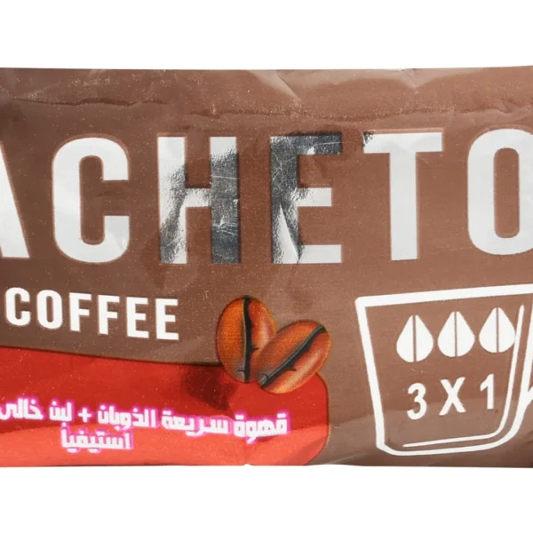 Oacheto Instant Coffee Sachet with Skimmed Milk & Stevia