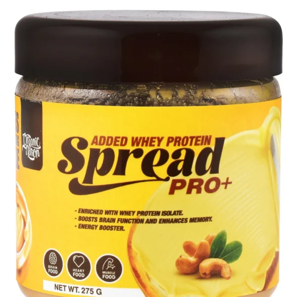 Organic Nation Pro Plus Cashew Spread with Whey Protein
