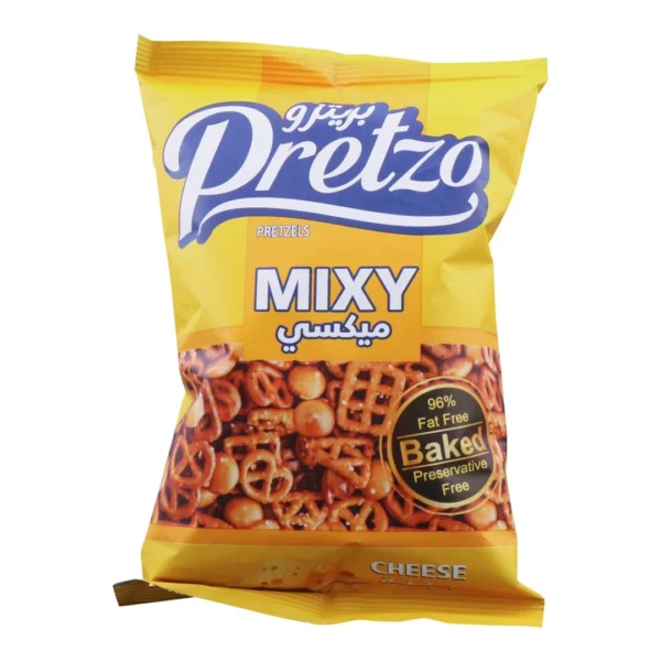 Pretzo Mixy Baked Pretzels Cheese Flavor - preservatives free