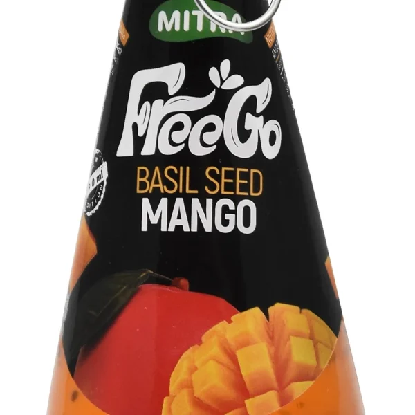 Mitra Free Go Basil Seed Drink Mango Flavor