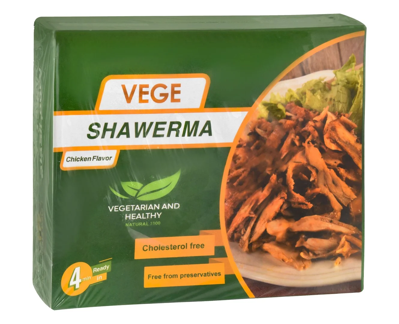 1911af04-5429-4f1e-8097-c103c1e194464469805058a9533d1cdc51ae7c623928_DSC_0150 Vege Frozen Shawerma Chicken Flavor - vegetarian, cholesterol free, preservatives free - Image 1