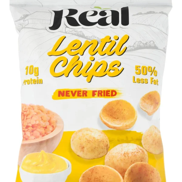 Real 10g Protein Honey Mustard Lentil Chips