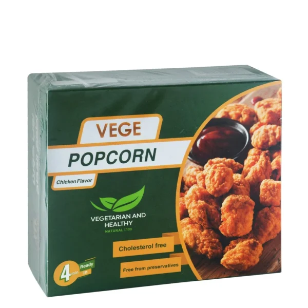 Vege Frozen Popcorn Chicken Flavor - vegetarian, cholesterol free, preservatives free