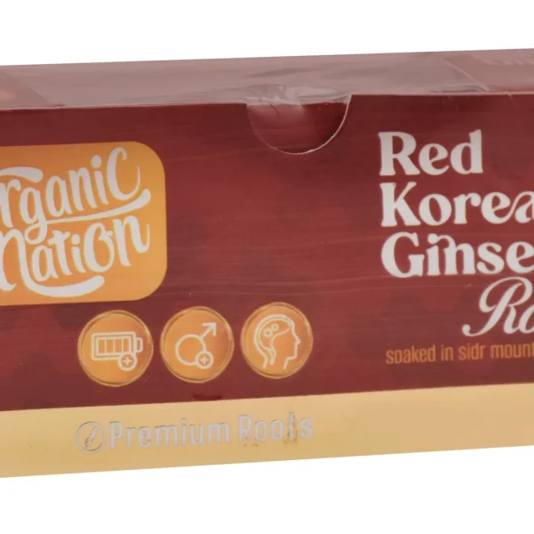 Organic Nation Red Ginseng Root Bar with Sidr Mountain Honey
