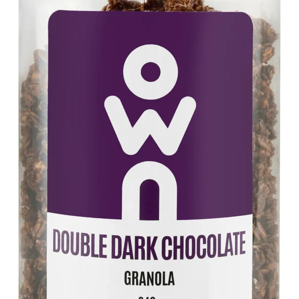 Own Granola with Double Dark Chocolate