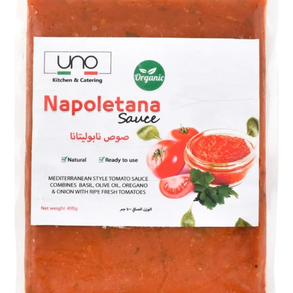 Uno Organic Napoletana Sauce - preservatives free, artificial flavors free
