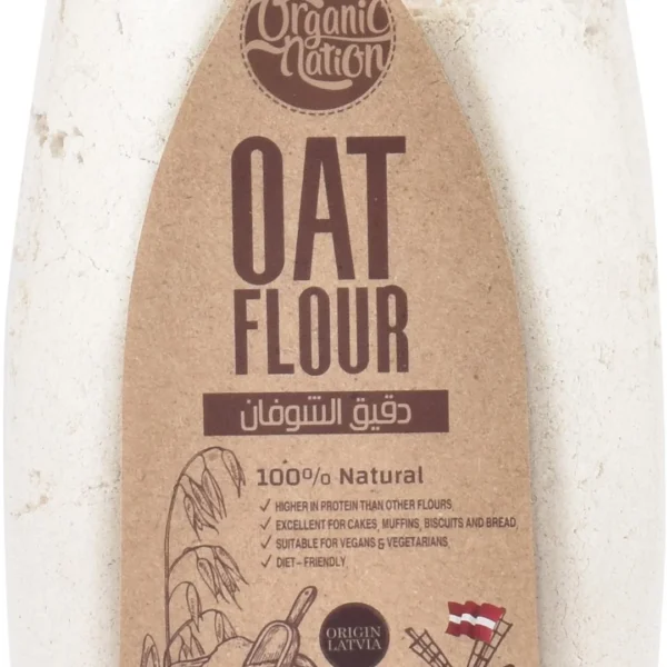 Organic Nation Oat Flour - vegan, GMO free