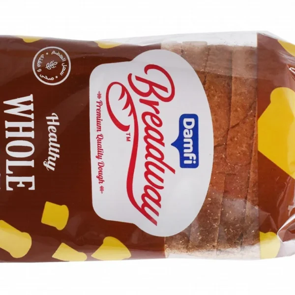 Breadway Sliced Whole Wheat Toast Bread