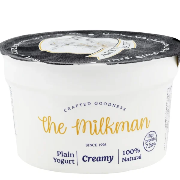 The Milkman 7.5g Protein Creamy Plain Yogurt