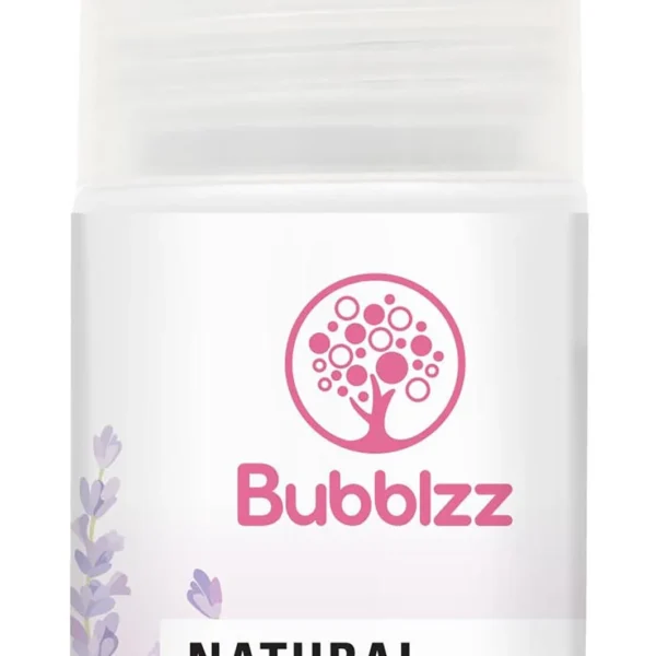 Bubblzz Natural Roll-On Deodorant Lavender Scent - aluminum free, parabens free, alcohol free