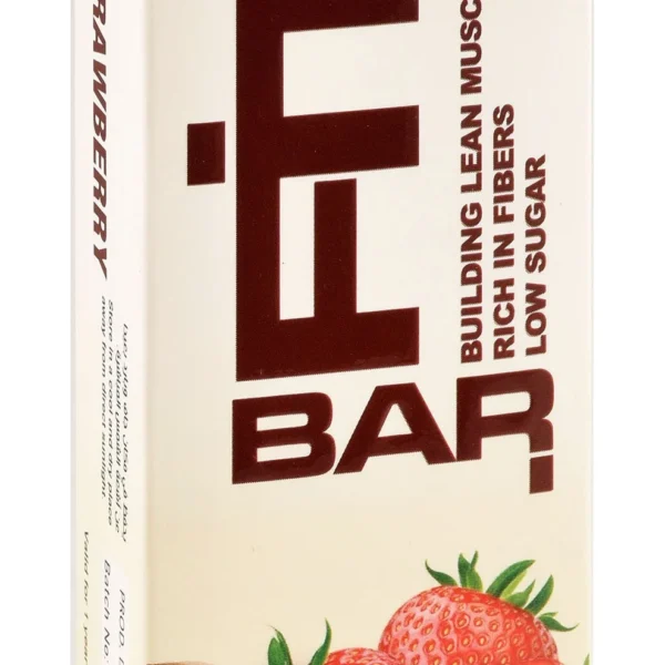 Fit 18g Whey Protein Bar Strawberry Flavor - low sugar