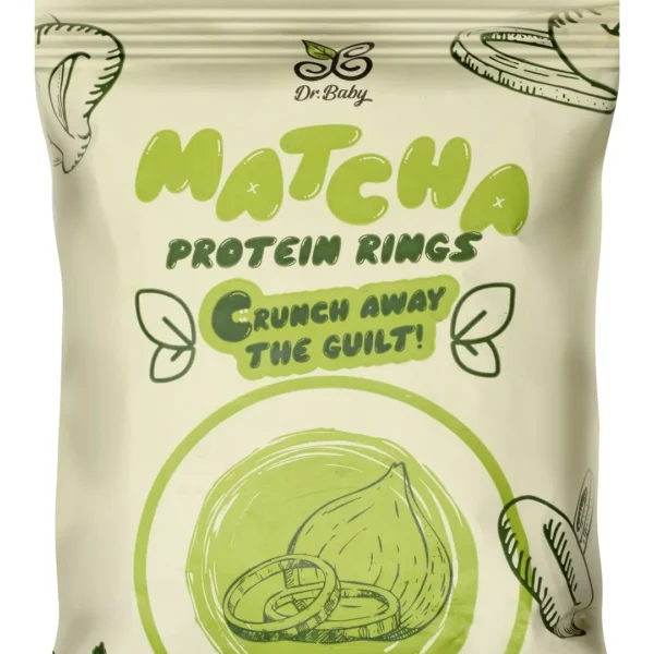 Dr. Baby Sour Cream & Onion 5.5g Protein Matcha Rings