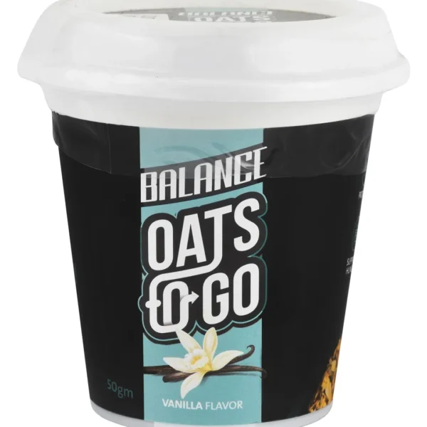 Balance Oats To Go Vanilla Flavor - sugar free