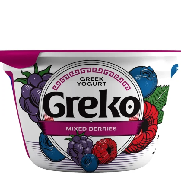 Greko 7g Protein Mixed Berries Greek Yogurt