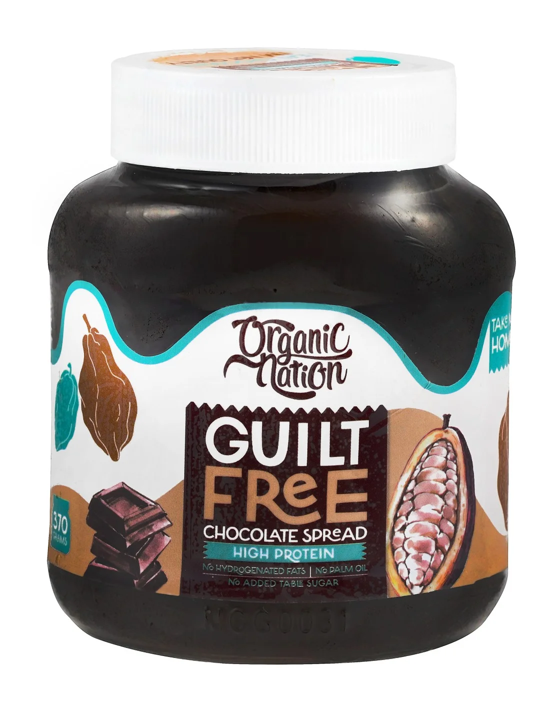 510eaff4-3896-44c4-addf-edc0bab703b238207b4c96b107bea226c26bbdffc6be_DSC_0087 Organic Nation 10g Protein Chocolate Spread - no added sugar, hydrogenated fat free, palm oil free - Image 1
