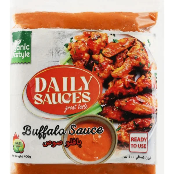 Daily Sauces Frozen Organic Mild Buffalo Sauce - preservatives free, artificial flavors free