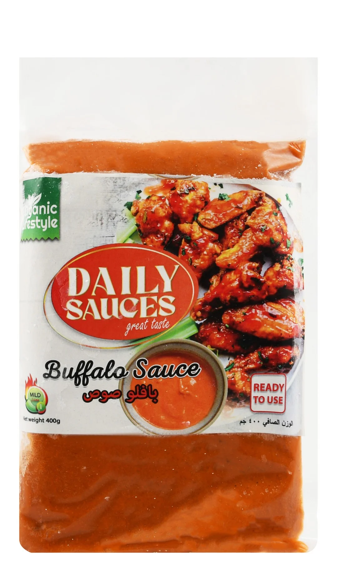51c94771-98c6-4909-96c6-346081d64f8c41951f46663afefb9b8bb1a1b6a1ea97_DSC_0029 Daily Sauces Frozen Organic Mild Buffalo Sauce - preservatives free, artificial flavors free - Image 1