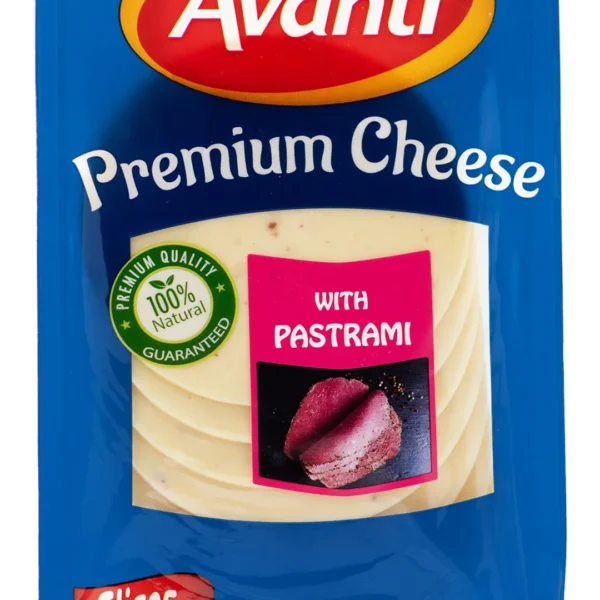 Avanti Premium Cheese Slices with Pastrami