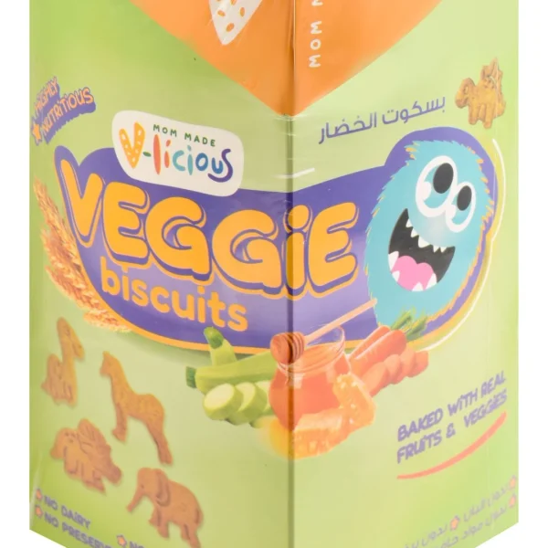 V-licious Veggie Biscuits - preservatives free, dairy free, no added sugar