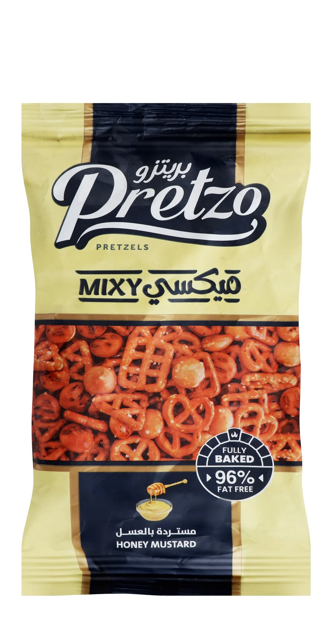6c357ed8-34b7-4063-bd02-8b8db42b9e170c0689a905bebbbcf2b9876c5caa78d8_IMG_0236 Pretzo Mixy Baked Pretzel Honey Mustard Flavor - preservatives free, artificial colors free, peanut free - Image 1