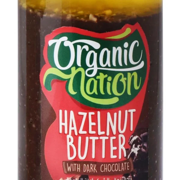 Organic Nation Hazelnut Butter with Dark Chocolate