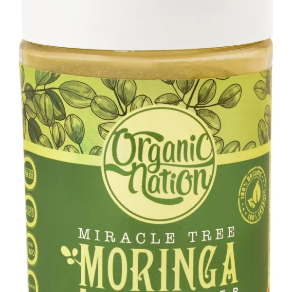Organic Nation Moringa Powder - vegan, GMO free, gluten free