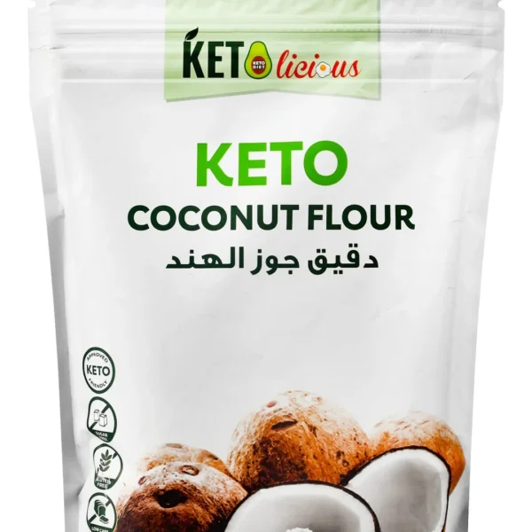 Ketolicious Coconut Flour - vegan, gluten free, sugar free