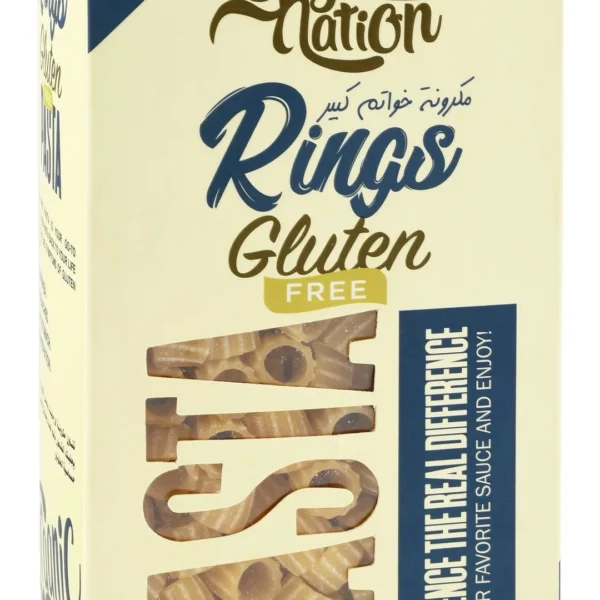 Organic Nation Rings Pasta - gluten free