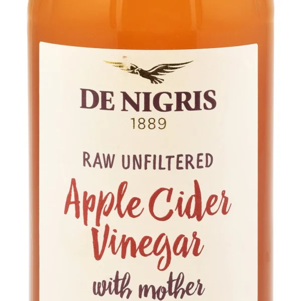 De Nigris Organic Apple Cider Vinegar - gluten free