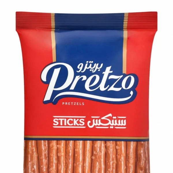 Pretzo Baked Salted Pretzel Sticks - preservatives free