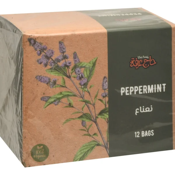 Haj Arafa Organic Peppermint Tea Bags