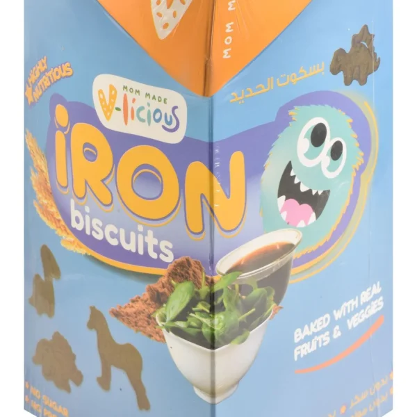V-licious Iron Biscuits - preservatives free, dairy free, no added sugar