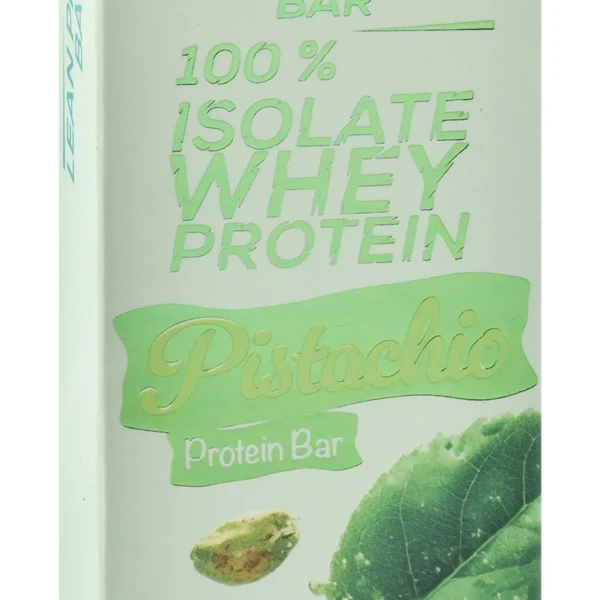 Zero 24g Isolate Lean Whey Protein Bar with Pistachio Cream & Stevia - no added sugar