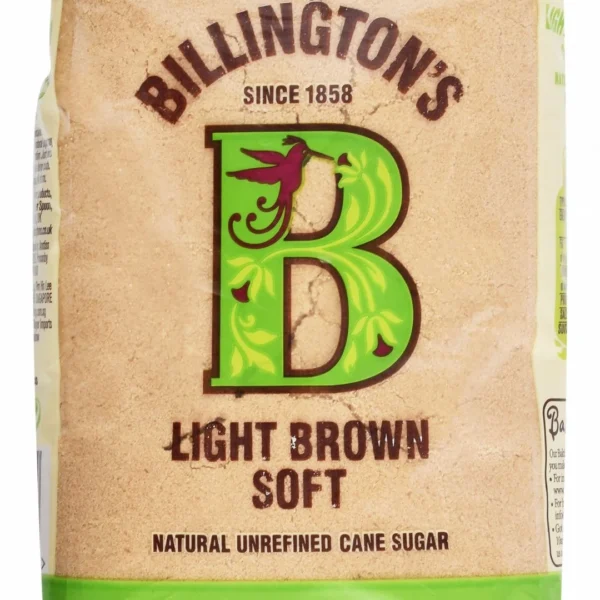 Billington's Light Brown Soft Natural Cane Unrefined Sugar