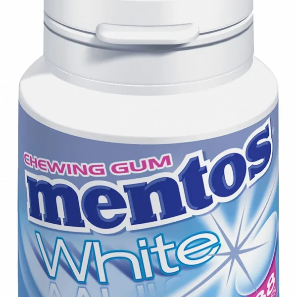 Mentos White Sweet Mint Chewing Gum - sugar free