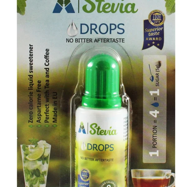 Altona Health Zero Calorie Stevia Drops - aspartame free