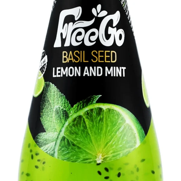 Mitra Free Go Lemon & Mint Basil Seed Drink