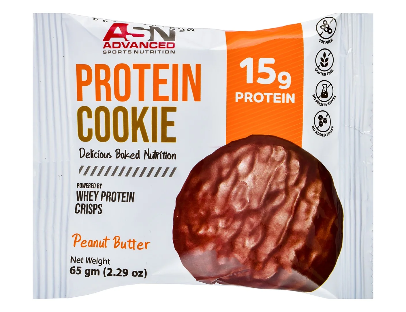 abca8c6c-1520-44de-96a8-9f1d17a17c51c7487cde5dd2a0ab769c1b98adb5f129_DSC_0077 Advanced Sports Nutrition Peanut Butter 15g Protein Cookie - gluten free, soy free, preservatives free - Image 1