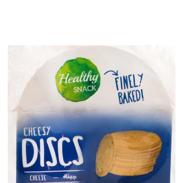 Healthy Snack Baked Cheesy Discs
