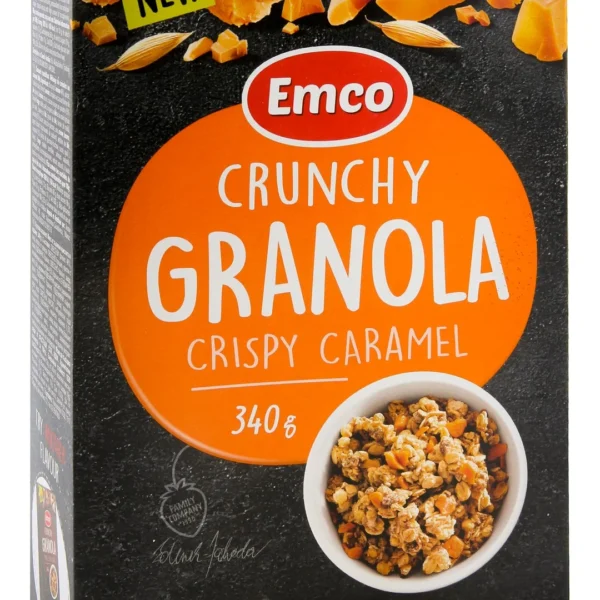 Emco Crunchy Granola with Crispy Caramel