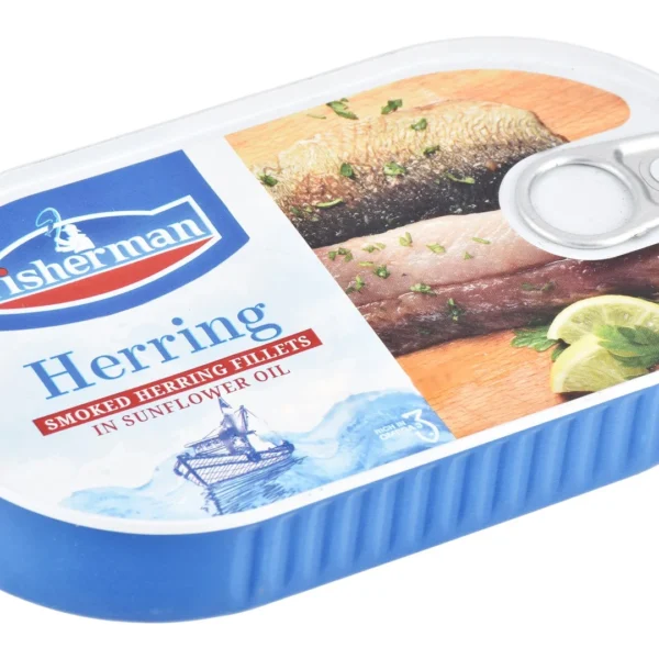 Fisherman Smoked Herring Fillets in Sunflower Oil