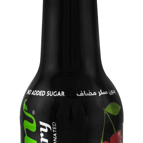 Green Cola Carbonated Drink Sour Cherry Flavor with Stevia - no added sugar