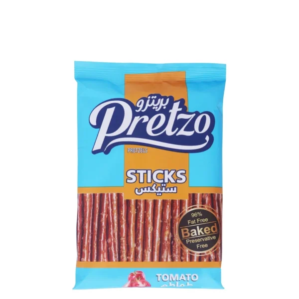 Pretzo Baked Pretzel Sticks Tomato Flavor - preservatives free