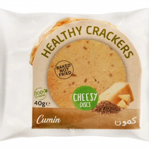 Cheesy Discs with Cumin