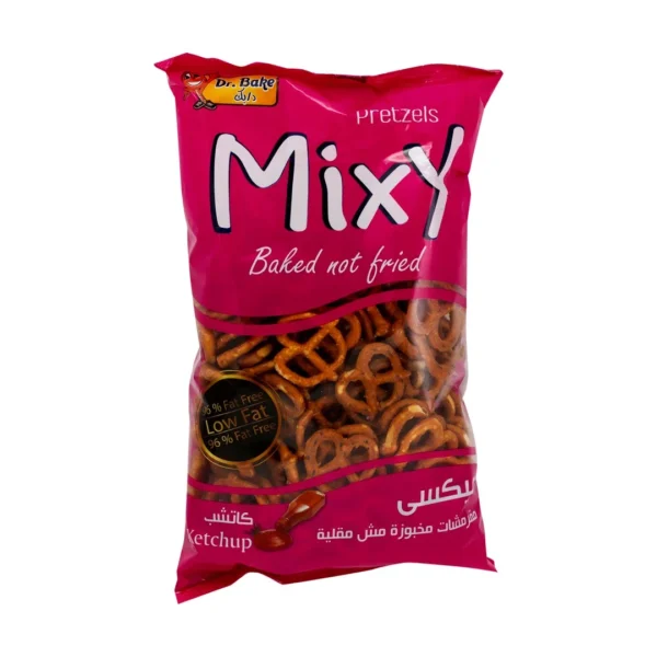 Dr. Bake Mixy Baked Pretzels Ketchup Flavor