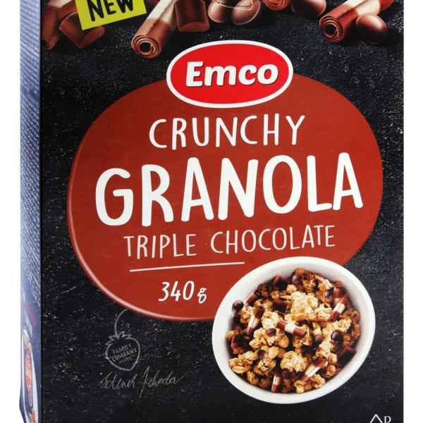 Emco Crunchy Granola with Triple Chocolate