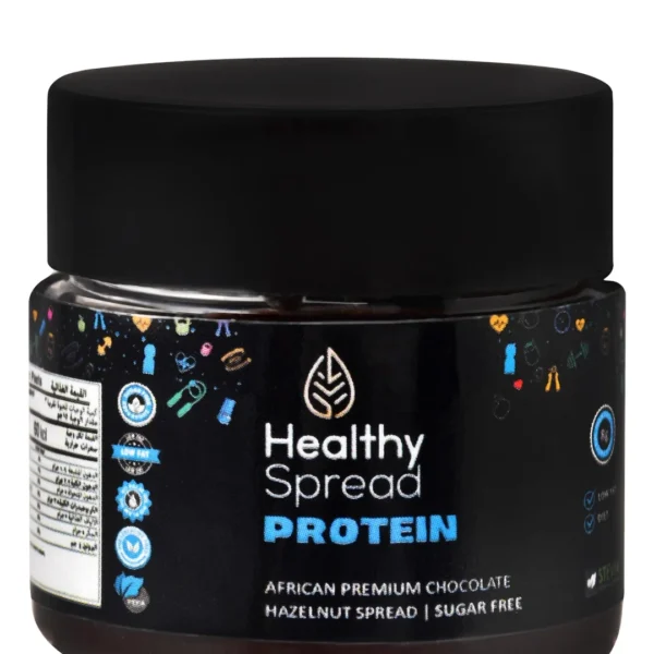 Healthy Spread Low Fat Protein Chocolate Hazelnut Spread - sugar free, palm oil free