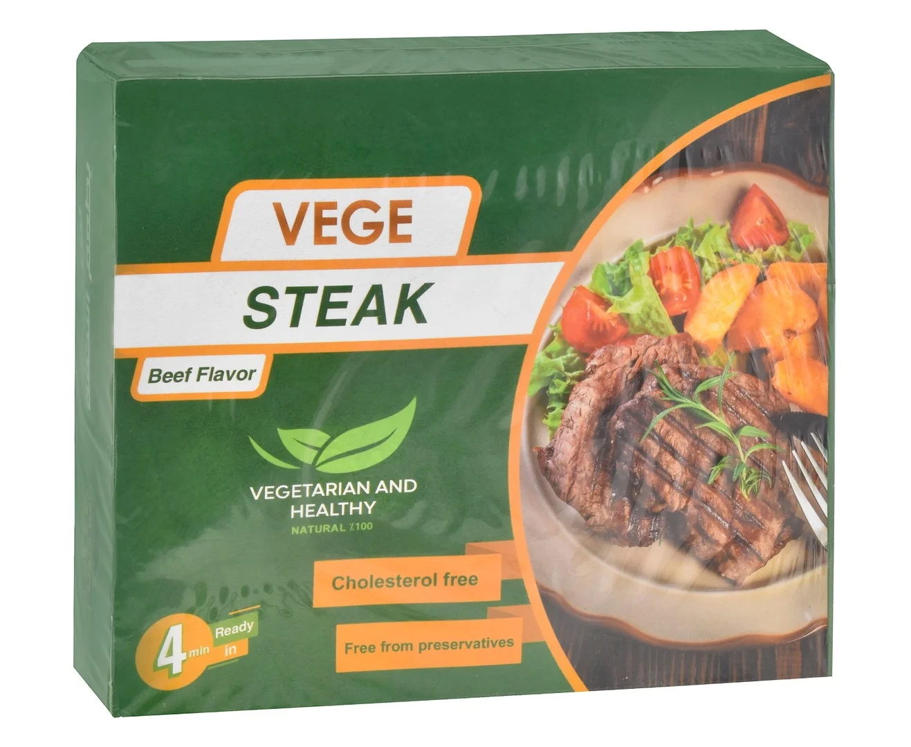 cd8aa6fc-777a-40f9-a47d-93643f39a50c7c7a63603fc3f2a70b3199ad70e7a543_DSC_0162 Vege Frozen Steak Beef Flavor - vegetarian, cholesterol free, preservatives free - Image 1