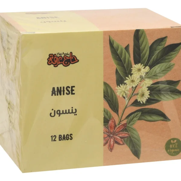 Haj Arafa Organic Anise Tea Bags